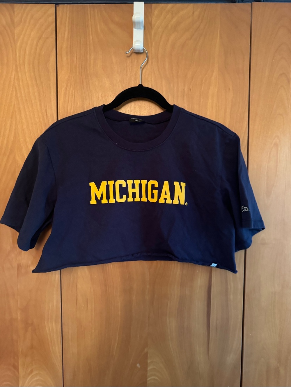 University of Michigan Cropped Tee